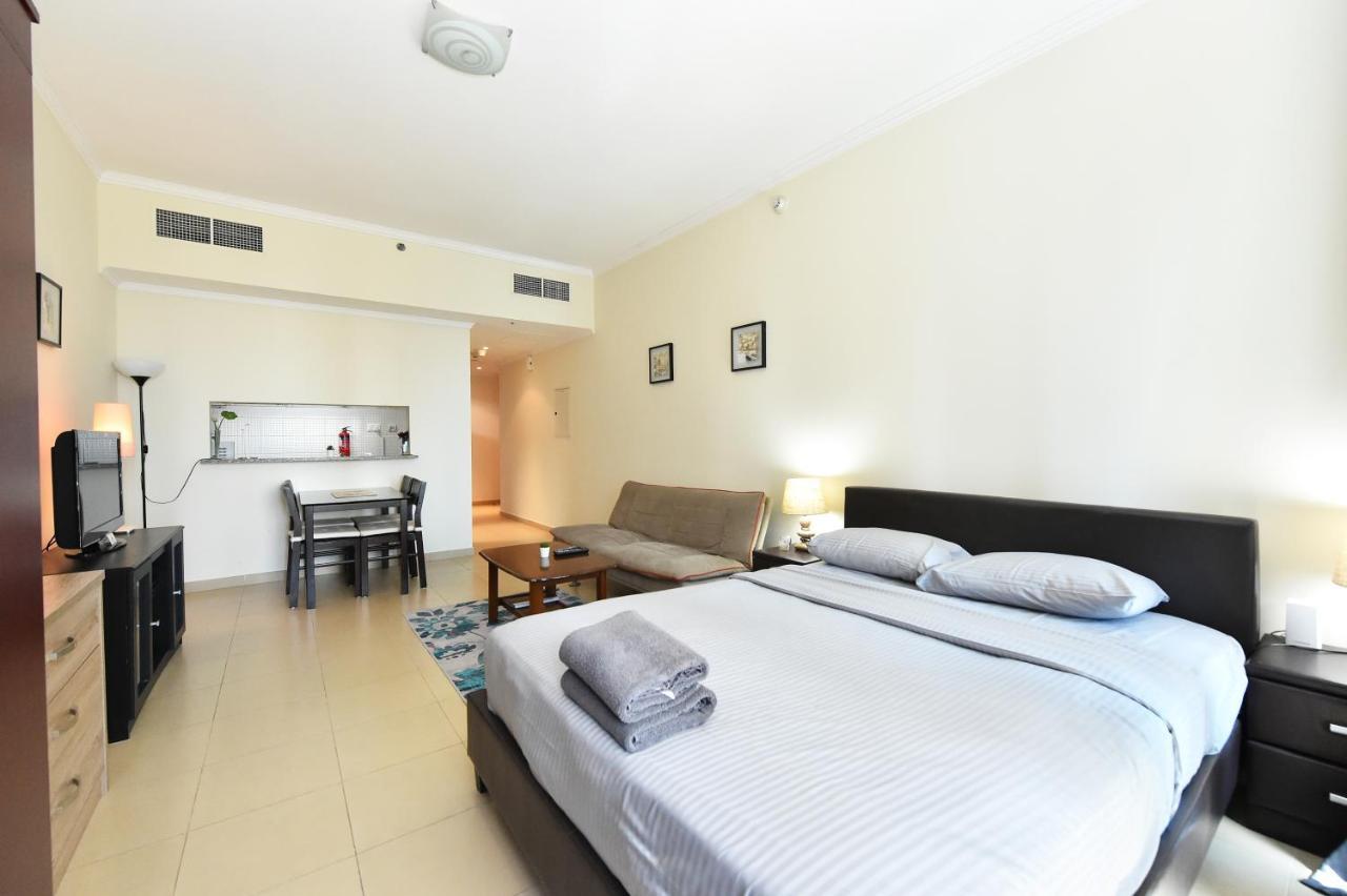 Luxury Escapes - Studio In Jlt X1 Tower Close To Metro Dubai Exteriör bild